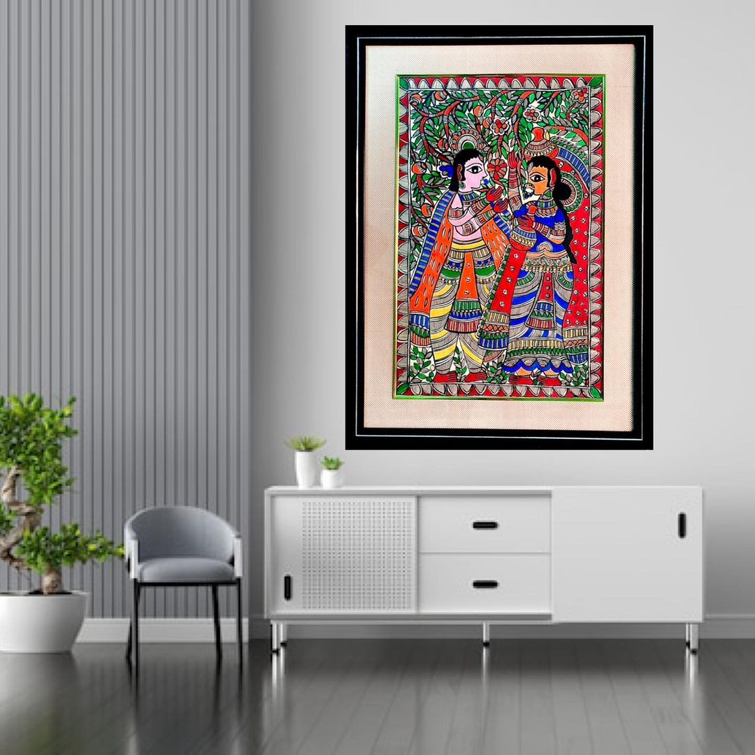 Handpainted Madhubani Painting