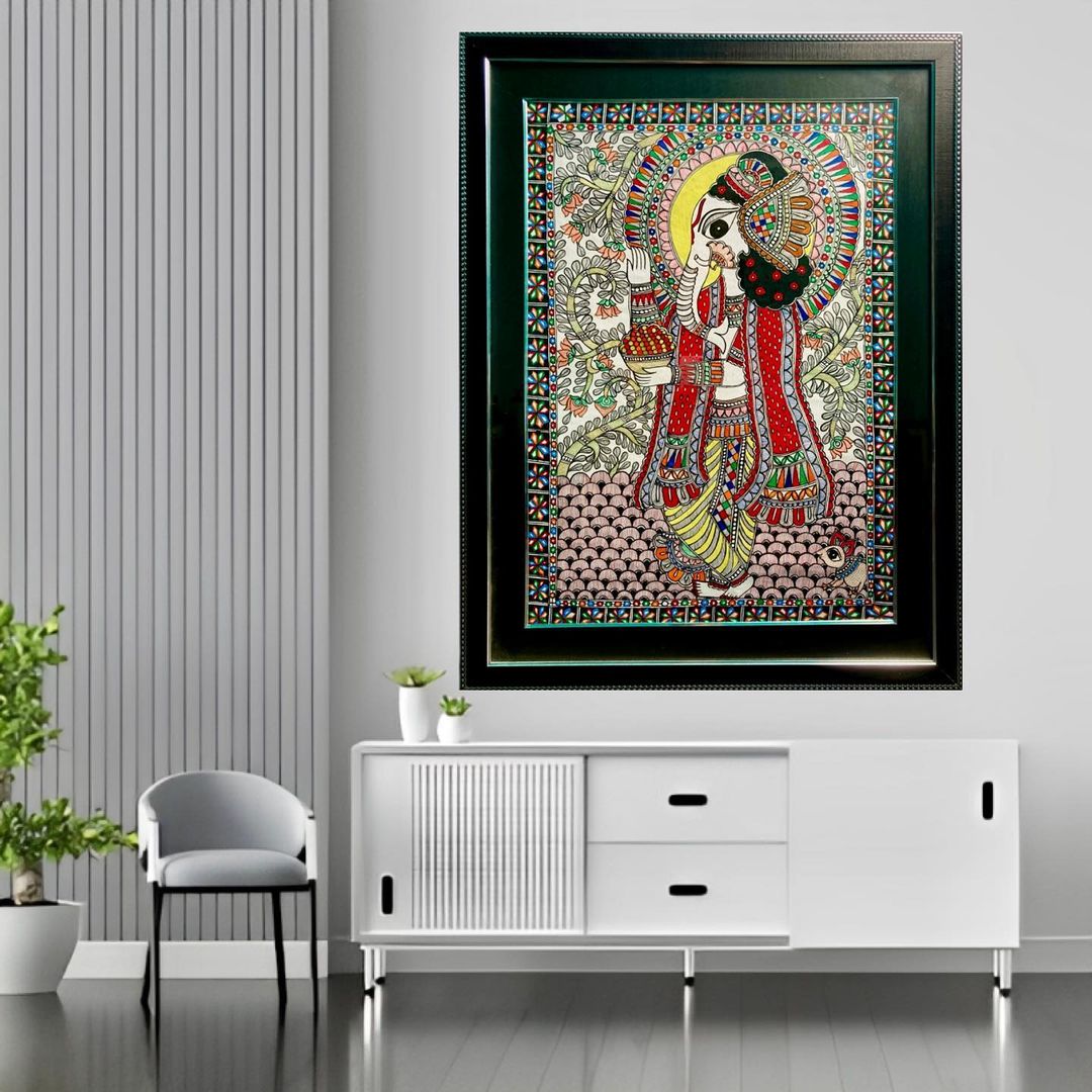 Handpainted Kalighat Painting