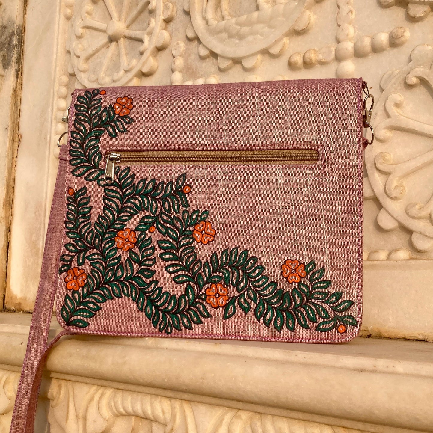 Handcrafted Madhubani Ladies Purse