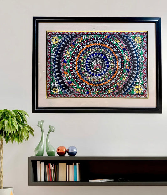 Handpainted Madhubani Painting