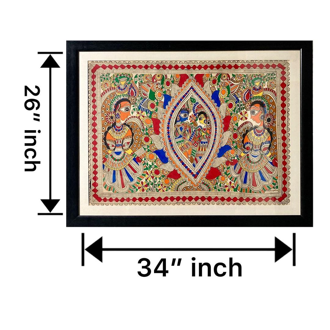 Handpainted Madhubani Painting