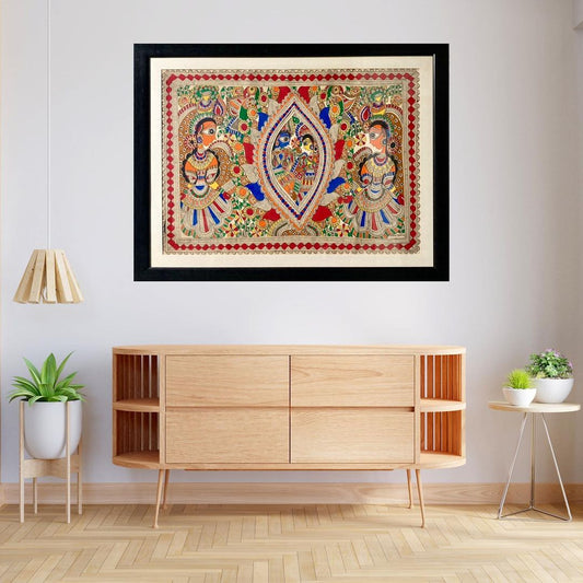 Handpainted Madhubani Painting