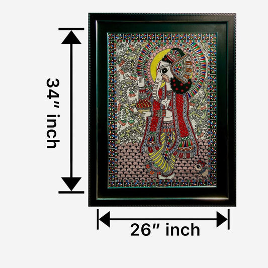 Handpainted Kalighat Painting