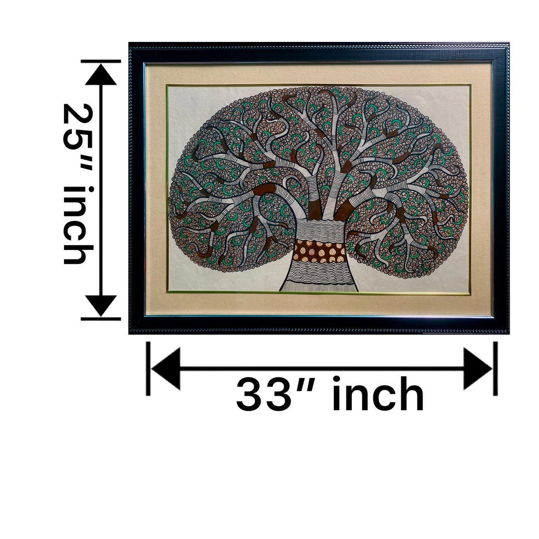 Handpainted Gond Painting